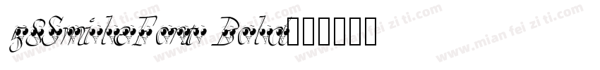 58SmileFont Bold字体转换